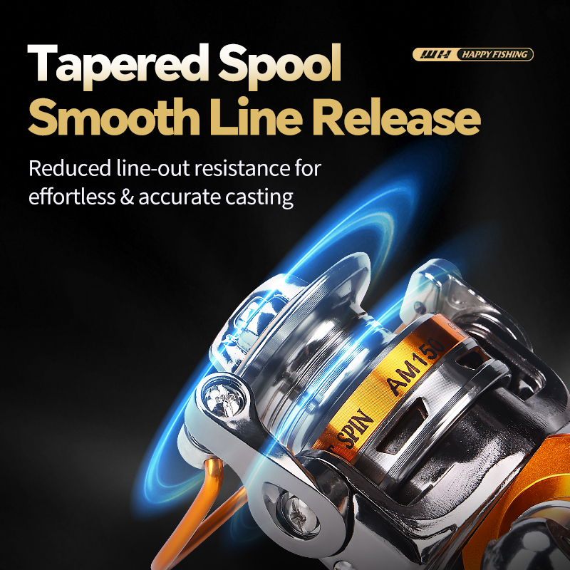 WEIHE 150 # Mini metalen spinh - Ice Fishing Reel recensie en prijs