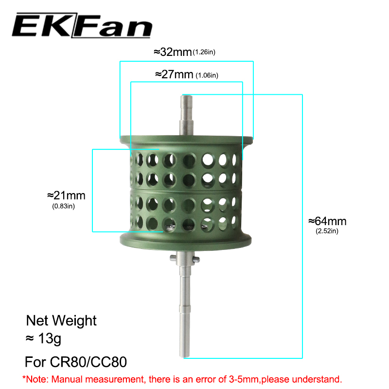 EKFan Groene Micro Matter Thre - Reel Drag Knob recensie en prijs