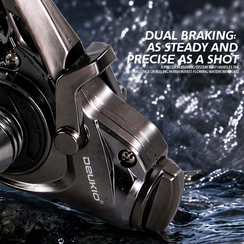 DEUKIO Compacte Spinhengelrol  - Ice Fishing Reel recensie en prijs
